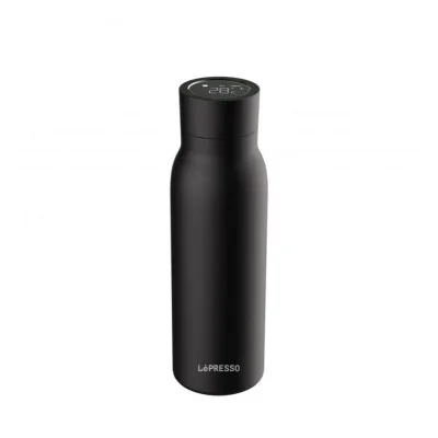 LePresso 600ml Smart Hydration Vacuum Bottle